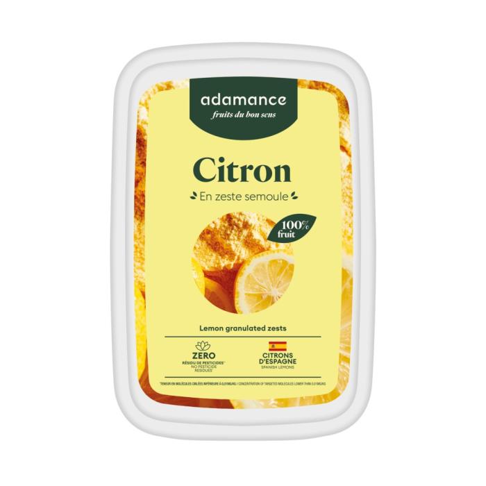 scorza di limone surgelata 500 g di adamance
