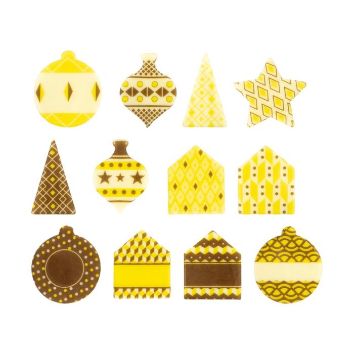 decorazioni forme natalizie 21 modelli di chocolatree