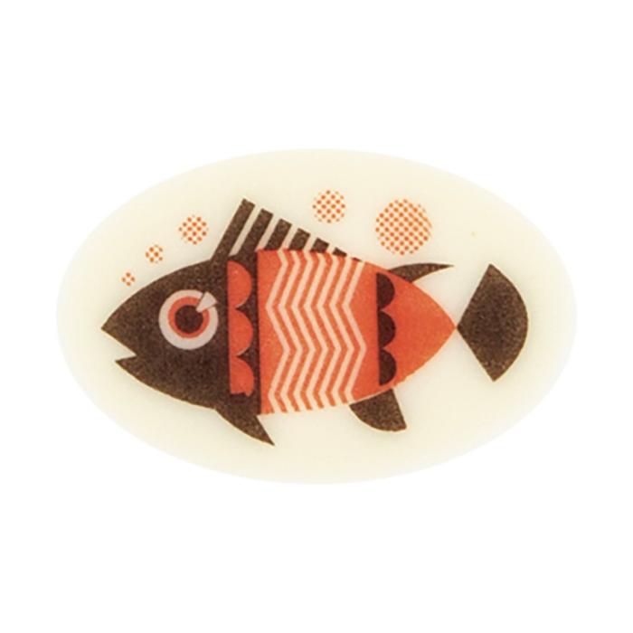 decorazioni ovale pesce rosso di chocolatree