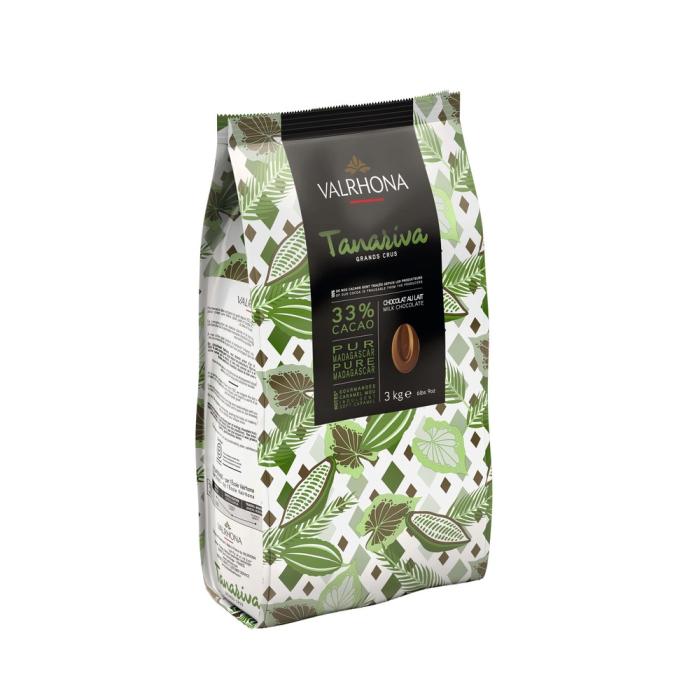 cioccolato al latte tanariva 33 di valrhona