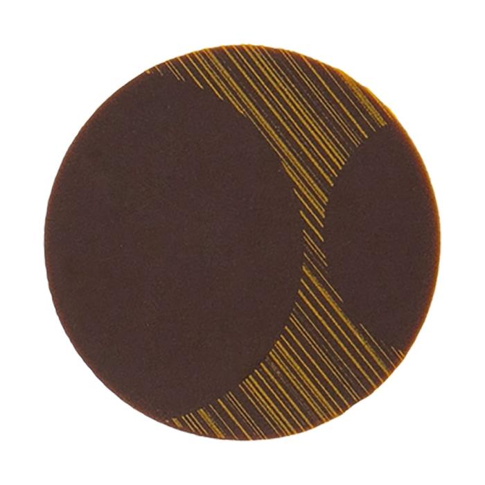 decorazione cerchio righe gialle di chocolatree