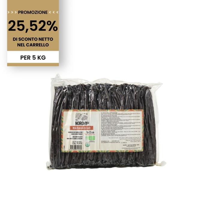 Promozione baccello di vaniglia Madagascar - 5 kg