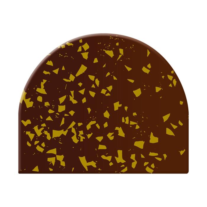 decorazioni tonde screziata di chocolatree