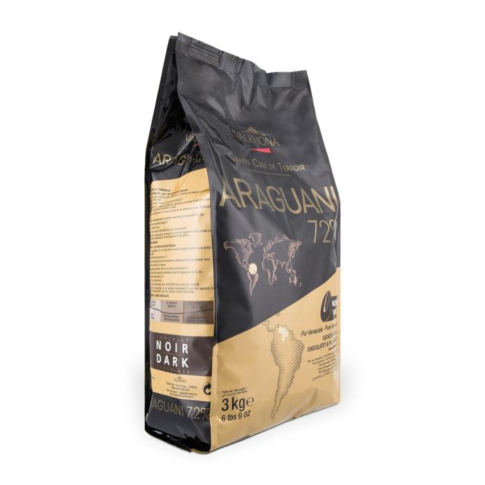cioccolato fondente araguani 72 di valrhona