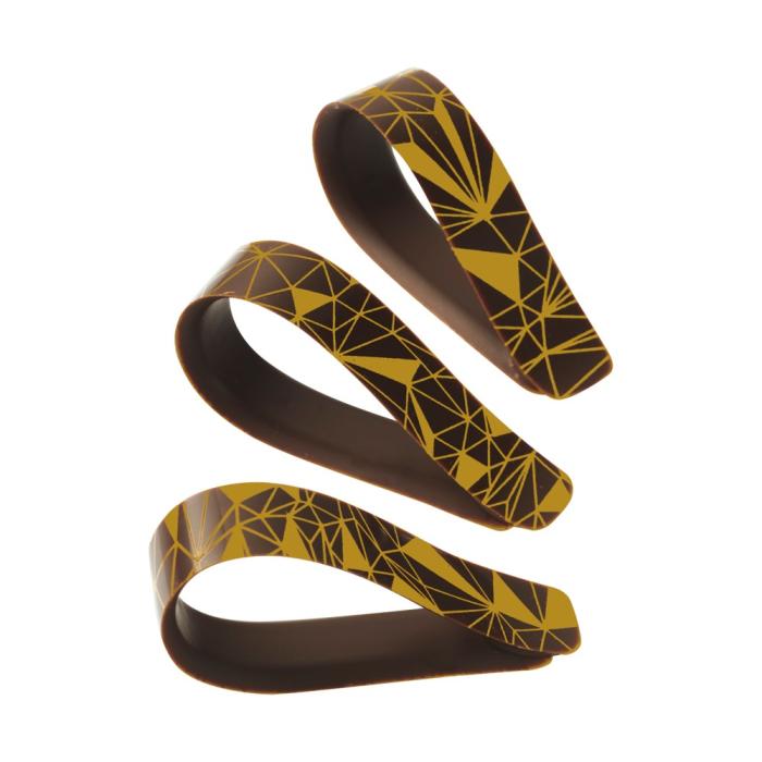 decorazioni nastrino specchio rotto giallo di chocolatree