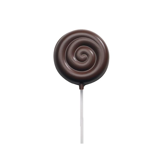 stampo lecca lecca rotondo di valrhona