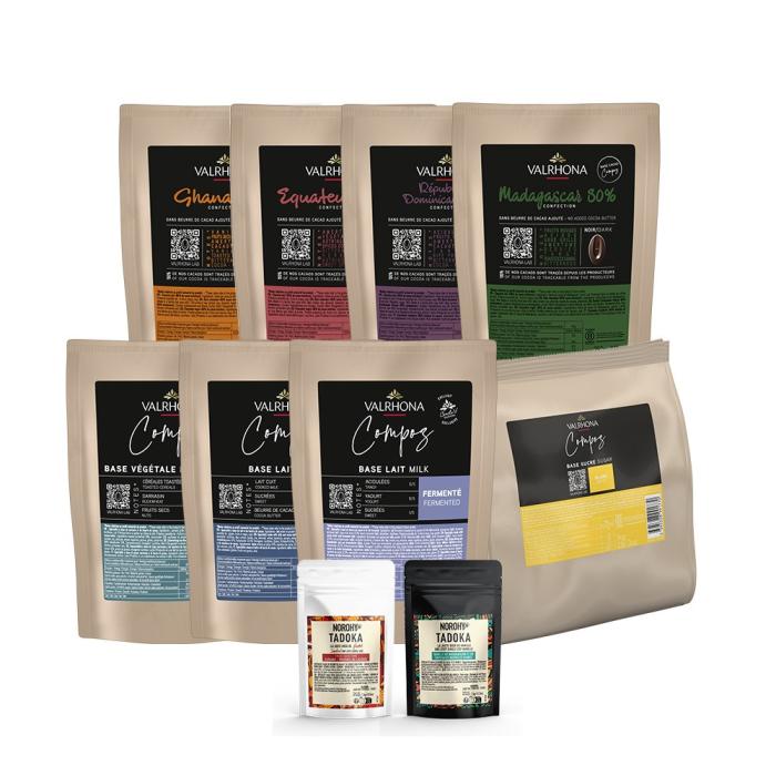 kit scoperta compoz di valrhona