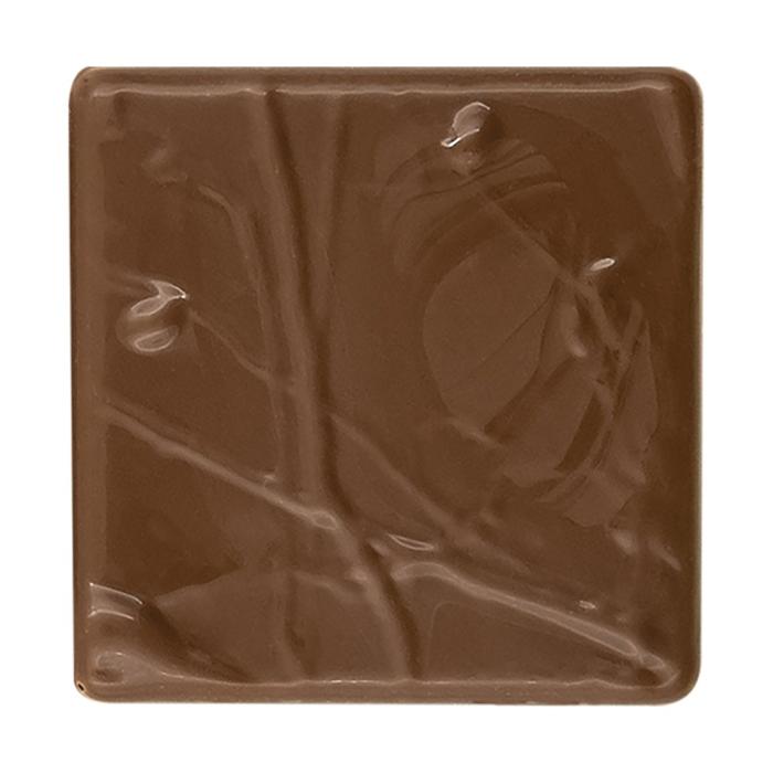 decorazioni quadrato artistico puro cioccolato al latte di chocolatree