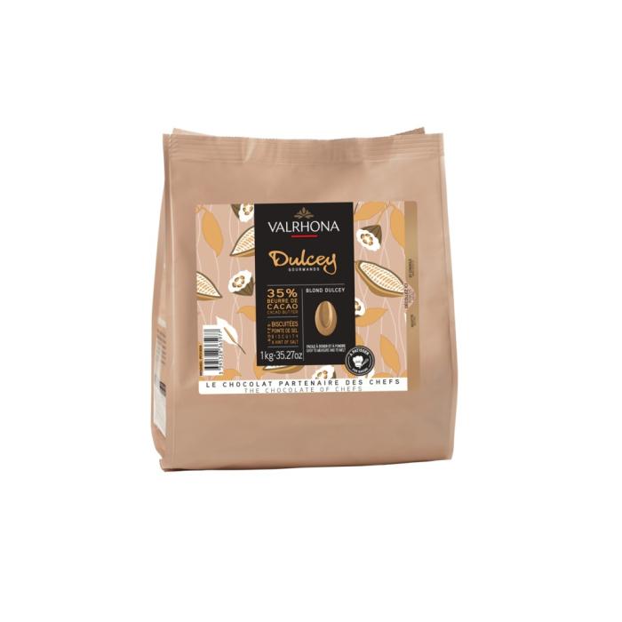 sacchetto fave dulcey 35 1 kg di valrhona