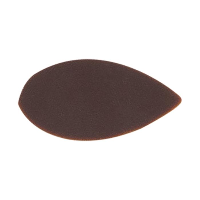 decorazione mini foglia eleganza puro cioccolato fondente di chocolatree