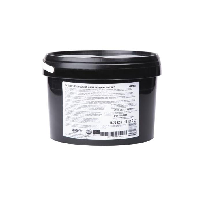 pasta di baccelli di vaniglia madagascar bio 5kg di norohy
