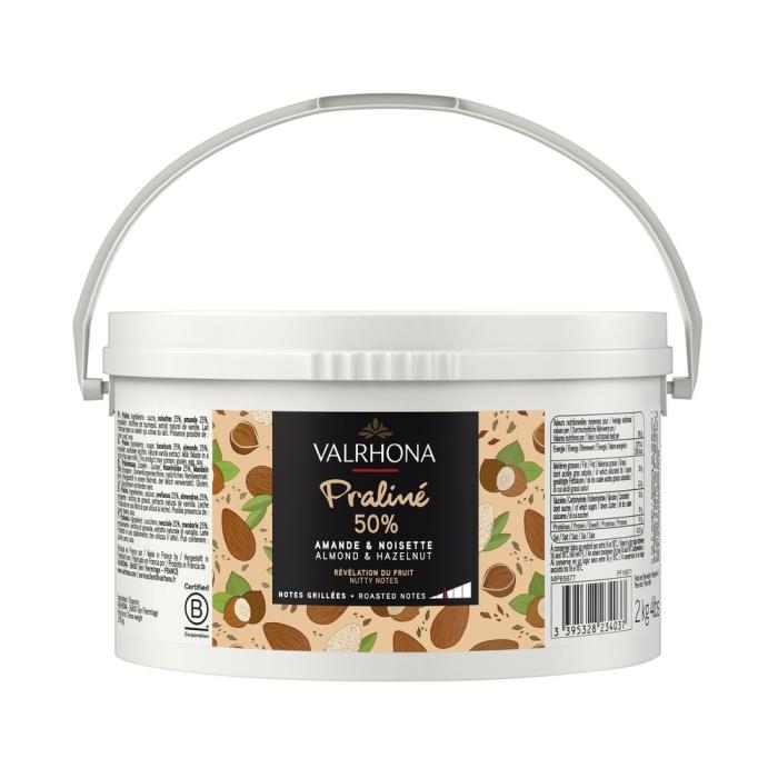 pralinato mandorla nocciola 50 fruttato di valrhona
