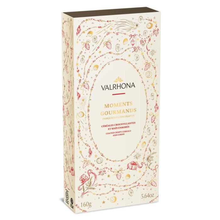 cofanetto momenti golosi fondente e al latte natale 2026 160 g di valrhona