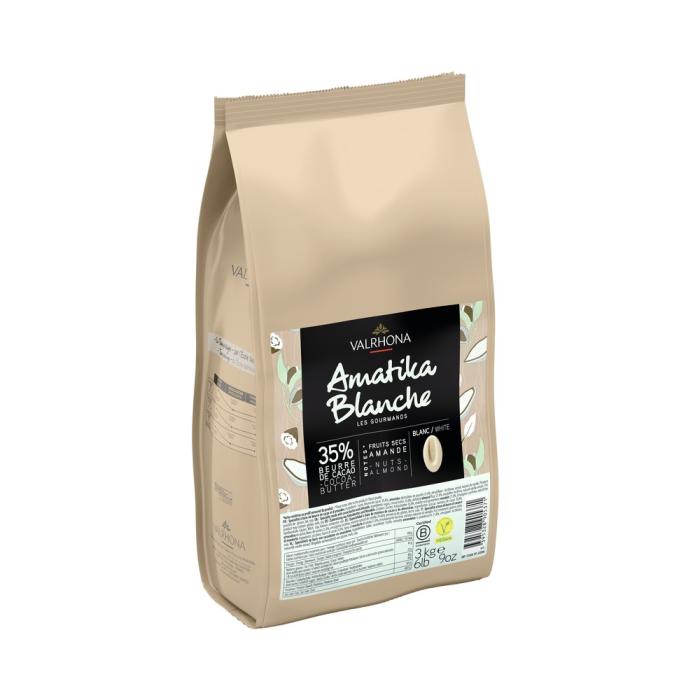 copertura bianca amatika 35 di valrhona