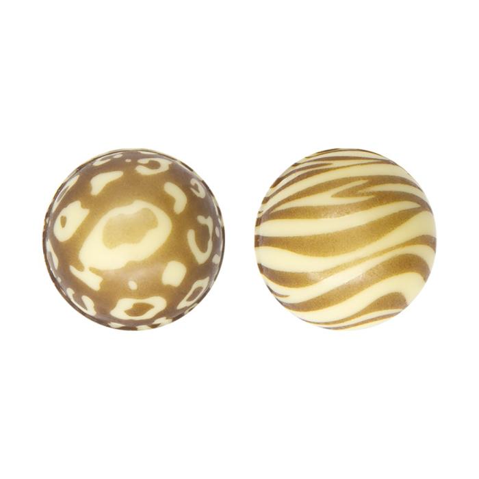 decorazioni sfere savana 2 modelli di chocolatree