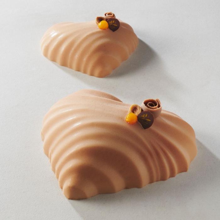 stampo entremets cuore di valrhona
