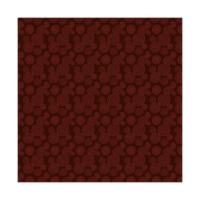 Foglio trasferibile annelli rosso - 400 x 250 mm