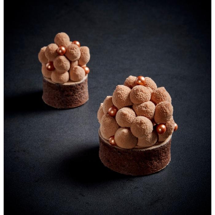 cerchi piccoli dolci cacao di la rose noire