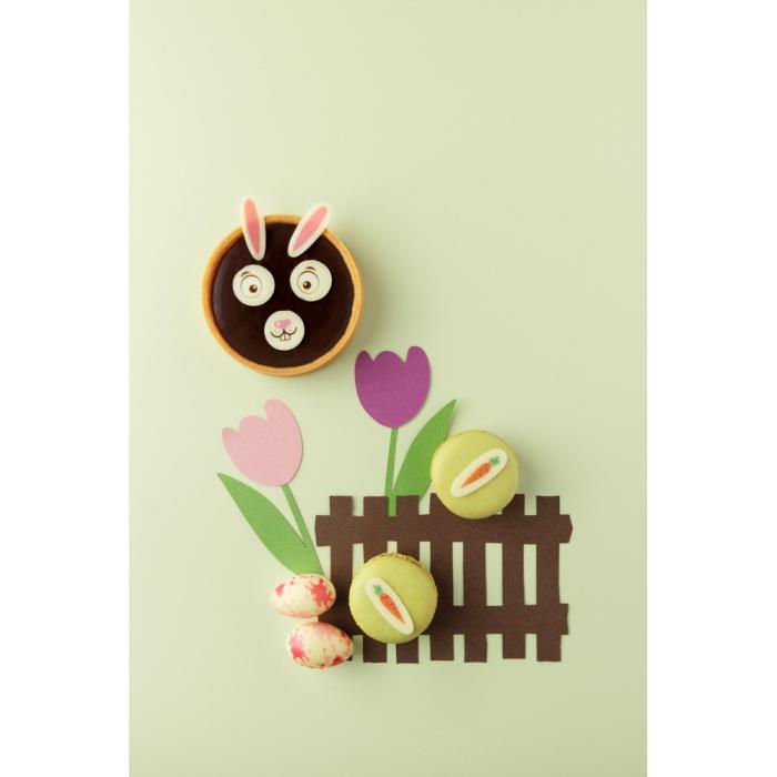 decorazione carota pasqua di chocolatree