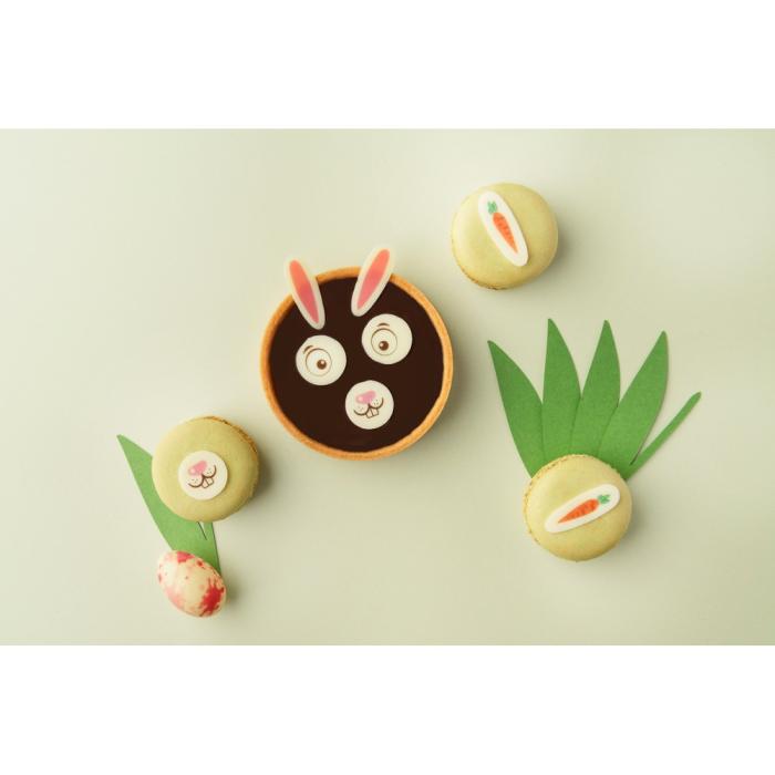 decorazione occhi rotondi sorpresi di chocolatree
