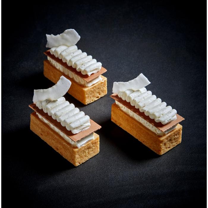 rettangoli mini dolci vaniglia di la rose noire