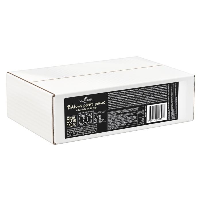 bastoncini petits pains 55 g di valrhona