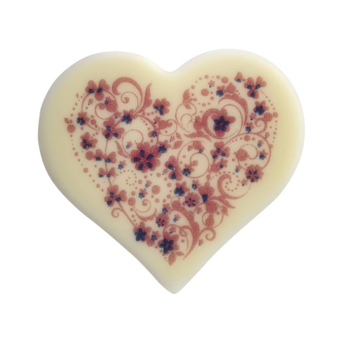 decorazioni cuore fiorito amore di chocolatree