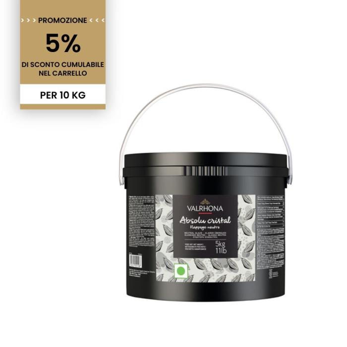 promozione absolu cristal nappage neutre di valrhona