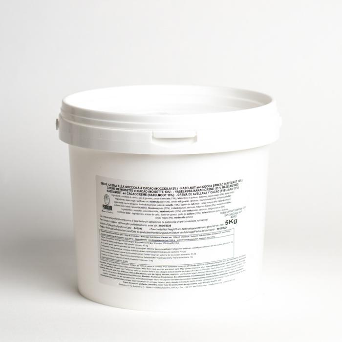 crema spalmabile nocciola 13 e cacao di pariani