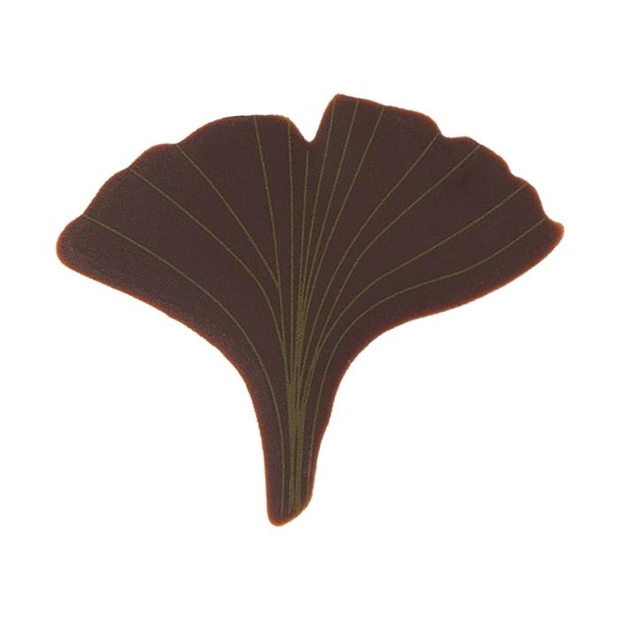 decorazione foglia ginkgo di chocolatree
