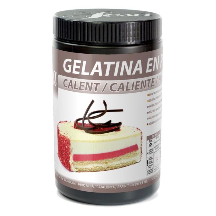 gelatina calda in polvere di sosa