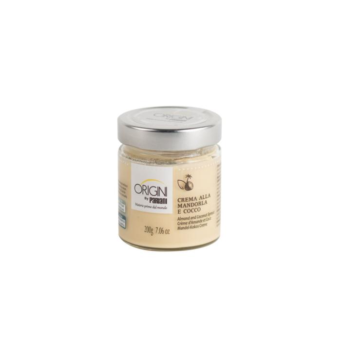 crema spalmabile mandorle e cocco di pariani