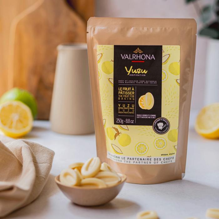 inspiration yuzu 250 g di valrhona