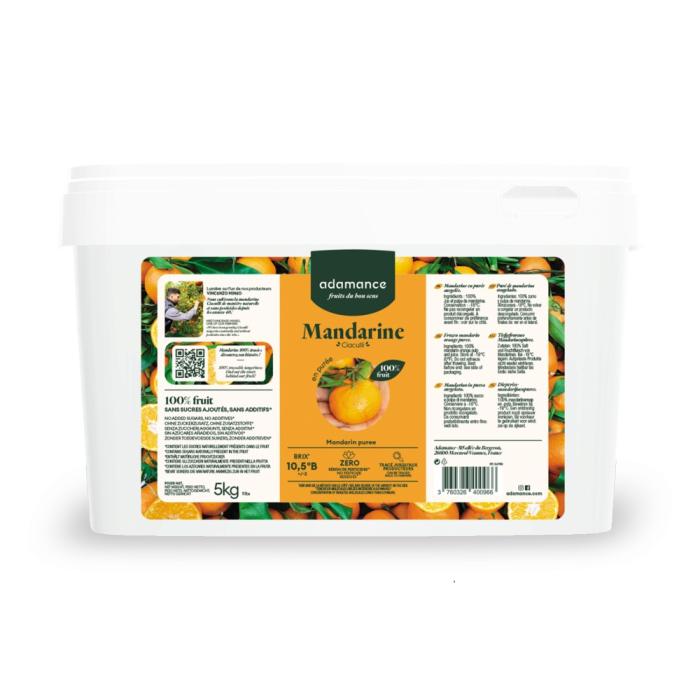 mandarino ciaculli in purea 5 kg di adamance