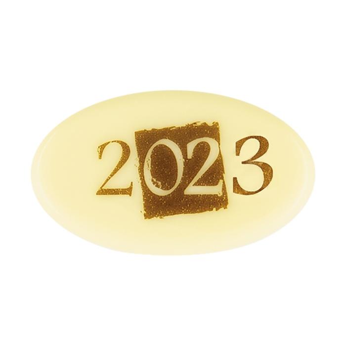 decorazioni ovali anno 202x di chocolatree