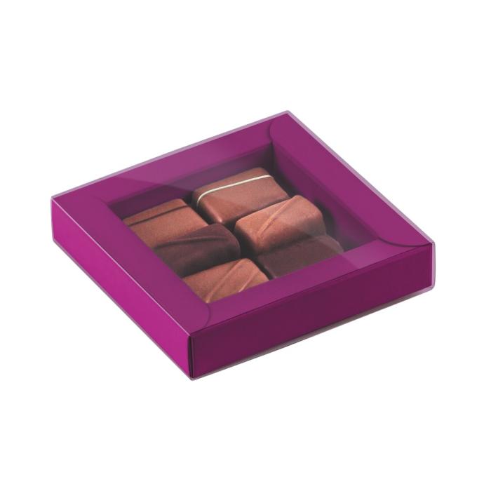 scatola piccola cioccolatini di valrhona