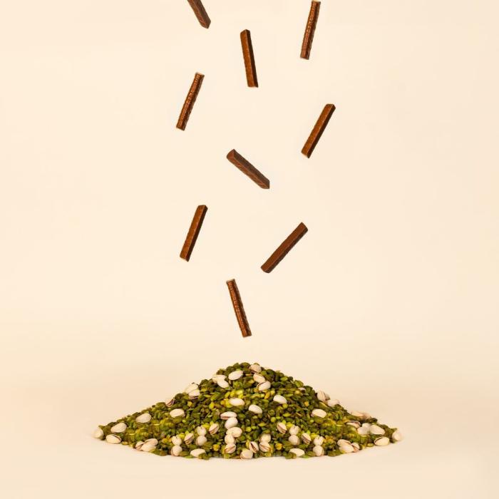 branches di ciocolato al latte con interno al pistacchio105 g di villars