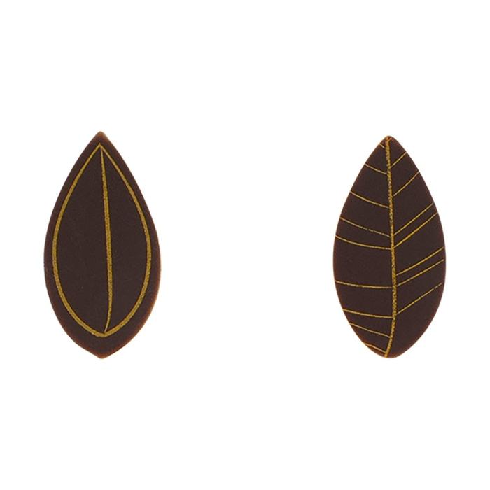 decorazione mini foglie 2 modelli di chocolatree
