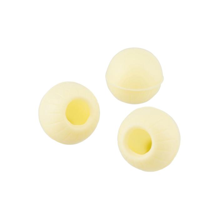 sfera cava cioccolato bianco 504 pz di valrhona