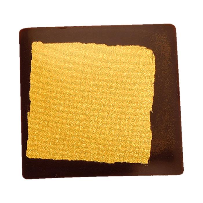 decorazioni quadrato giallo oro grande di chocolatree