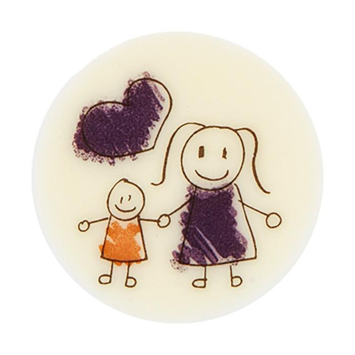 decorazione cerchio mamma e figlio di chocolatree