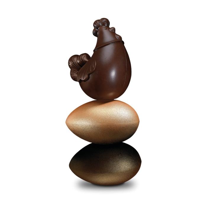 stampo gallina 14cm di valrhona