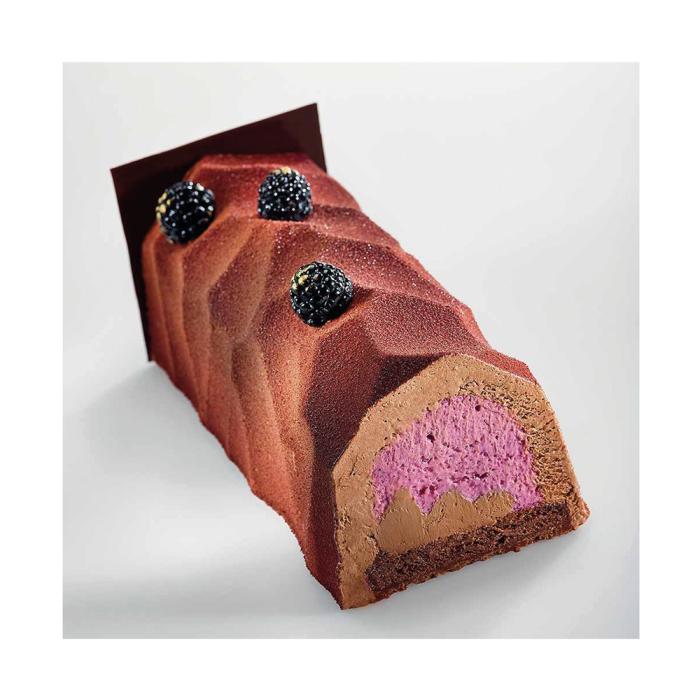 stampo tronchetto eclat 7cm di valrhona