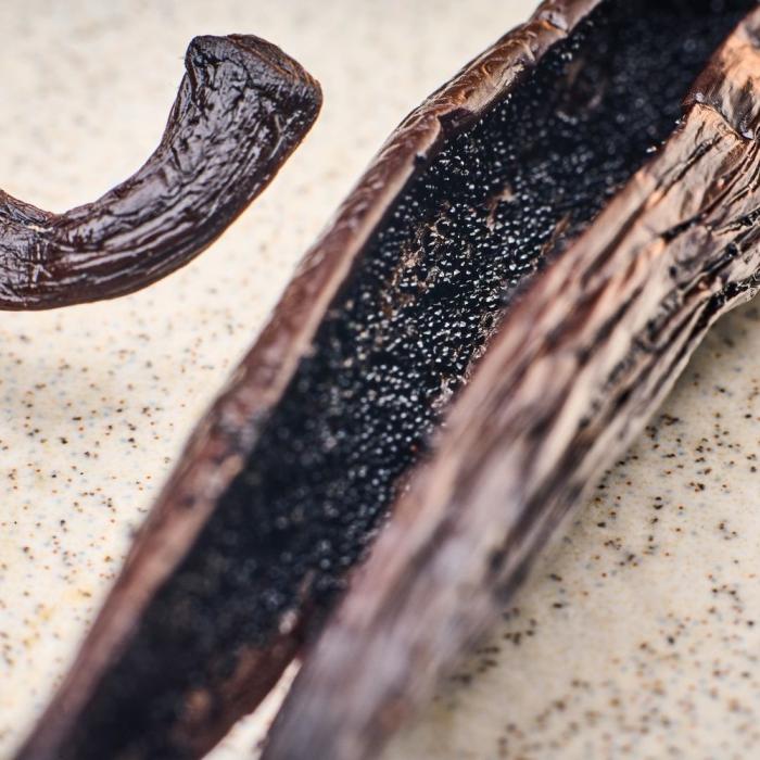 baccelli di vaniglia nera incisa biologica del madagascar 15 23cm di norohy