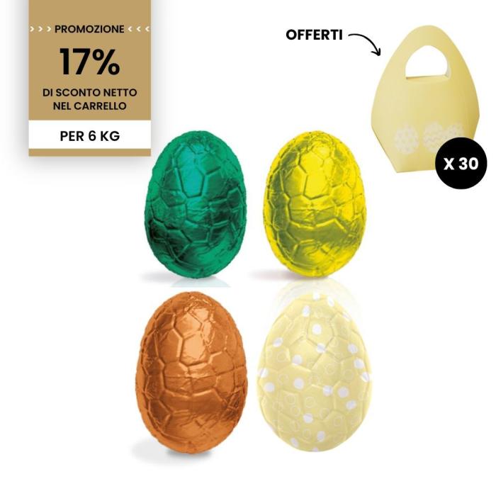 pacco uova latte 6 kg di valrhona