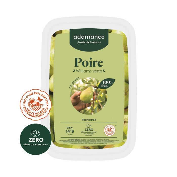 pera williams verde in purea 1 kg di adamance