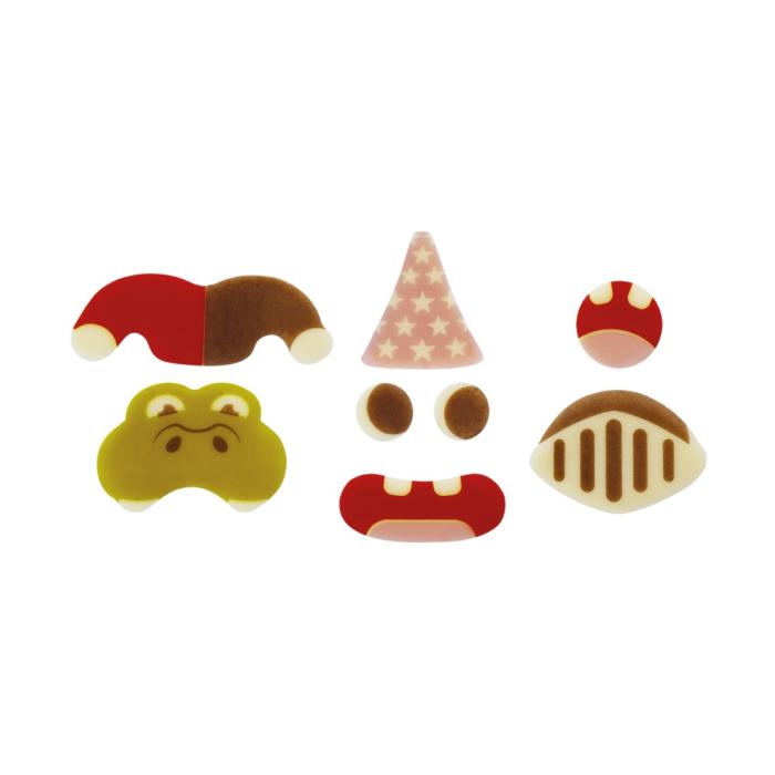 decorazioni accessori divertenti 6 modelli di chocolatree