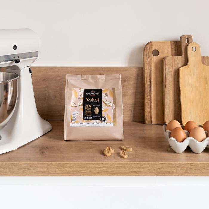 sacchetto fave dulcey 35 1 kg di valrhona