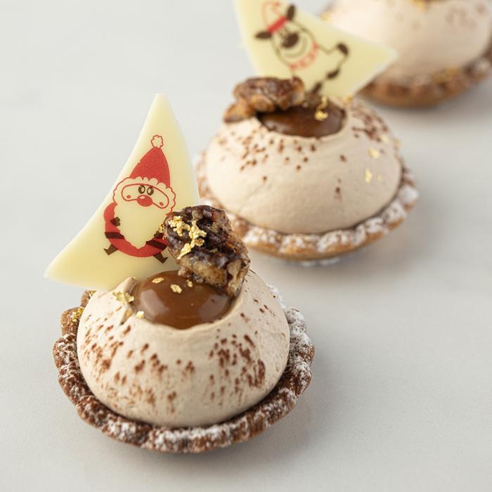 decorazione punta personaggi natalizi 4 modelli di chocolatree