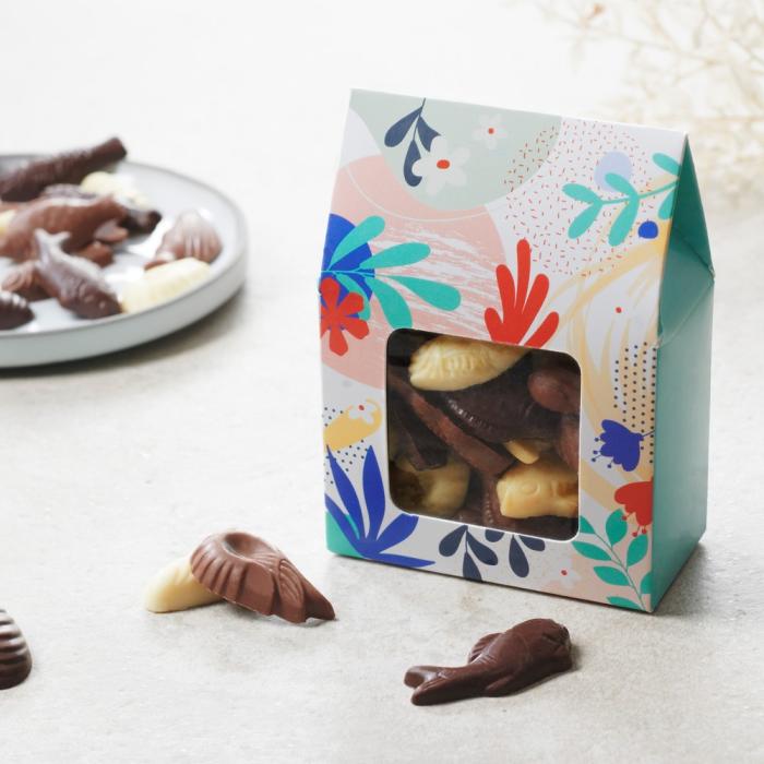 pesciolini cioccolato al latte jivara 40 6 forme di valrhona